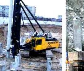 Буроопускные сваи - вариант 1