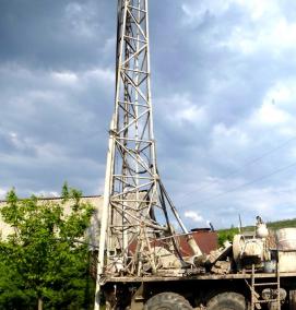 Буровая установка на колесах - тип 1