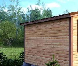 Бытовка 5 на 3 метра - модель 1