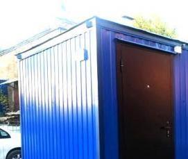 Бытовка 6 на 2.5 метров - тип 4