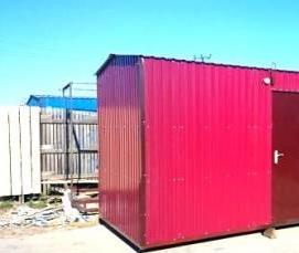 Бытовка 6 на 2.5 метров - тип 3