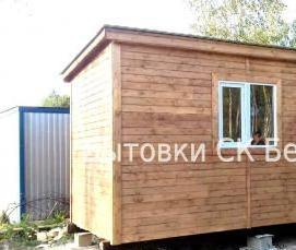 Бытовка дачная с крыльцом - тип 2