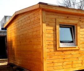 Бытовка двухскатная - тип 4