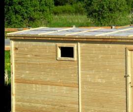 Бытовка двухскатная - тип 2