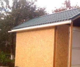 Бытовка из осб - тип 1