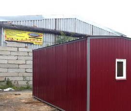 Бытовка металлическая бу - тип 1