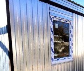 Бытовка металлическая - модель 3