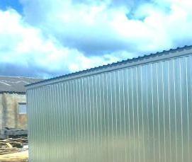 Бытовка металлическая утепленная - модель 1