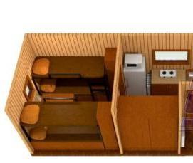 Бытовка на 4 человека - вариант 4