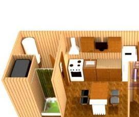 Бытовка на 4 человека - вариант 2