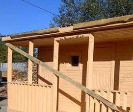 Бытовка под туалет - модель 2