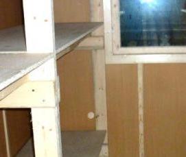 Бытовка с нарами - модель 4