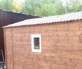 Бытовка с печкой - вариант 4