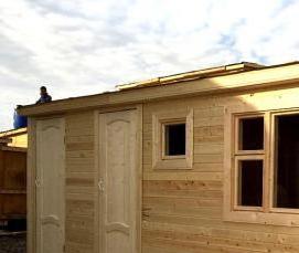 Бытовка сарай для дачи - тип 1