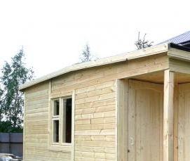 Бытовка сарай для дачи - тип 4