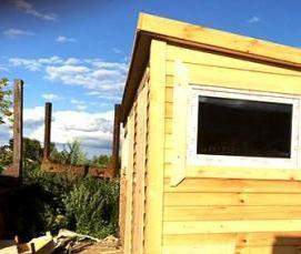 Бытовка утепленная для зимы - вариант 1