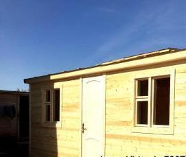 Бытовка утепленная с печкой - тип 1