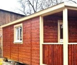 Бытовки для круглогодичного проживания - модель 4