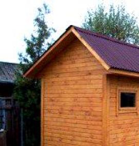 Бытовки и хозблоки для дачи - вариант 1