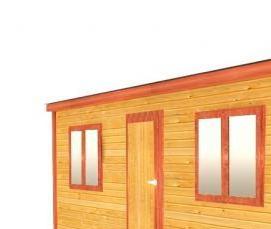 Бытовки из бруса от производителя - вариант 4