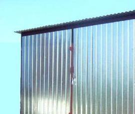 Бытовки из профнастила - вариант 2