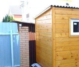 Бытовки противопожарные - вариант 1