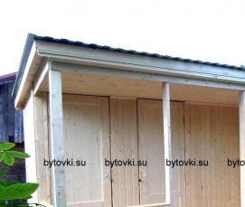 Бытовки времянки - модель 3