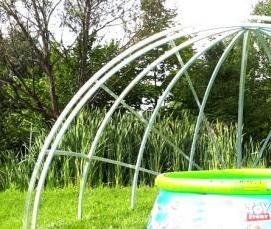 Бюджетная зимняя теплица - вариант 2