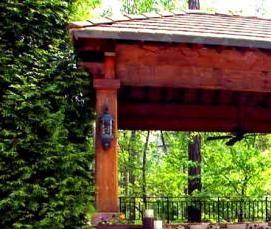 Бюджетные деревянные беседки - вариант 2