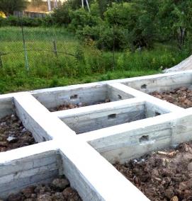 цемент для ленточного фундамента - тип 4