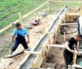 цемент для заливки фундамента - тип 3