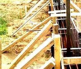 цемент для заливки столбов для забора - тип 4