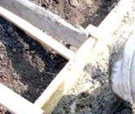 цемент для заливки столбов для забора - тип 3