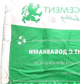 цемент пц 400 б - модель 2