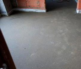 цементная стяжка м150 - модель 1