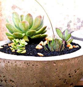 цементные вазоны - модель 3