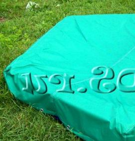 чехол на песочницу в детский - модель 1