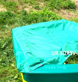 чехол на песочницу в детский - модель 4