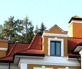 черепица натуральная керамическая - модель 2