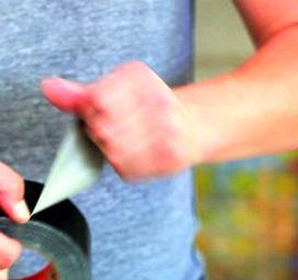 черная клейкая лента - вариант 4