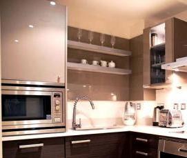 черно-коричневая столешница - вариант 4