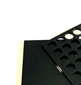 черное оргстекло 5 мм - модель 2