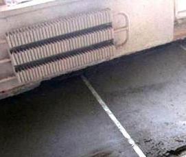 черновая стяжка под теплый пол - вариант 3