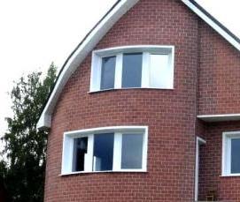 черные фасадные панели - вариант 4