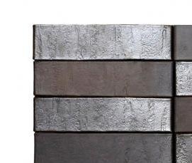 черный клинкерный кирпич - модель 3