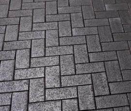 черный клинкерный кирпич - модель 2