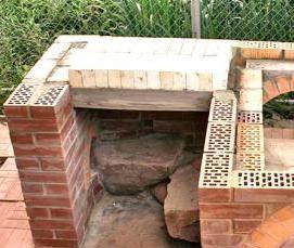 черный шамотный кирпич - тип 4