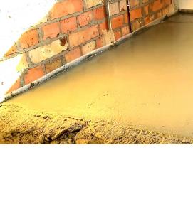 чистовая стяжка пола - тип 4