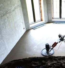 чистовая стяжка пола - тип 2