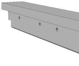 цокольные панели железобетонные - тип 1
